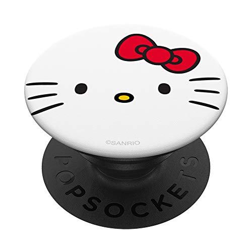 Hello Kitty Open Face PopSockets Stand for Smartphones and Tablets PopSockets PopGrip: Swappable Grip for Phones & Tablets