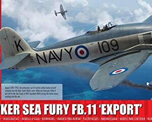 Airfix Hawker Sea Fury FB.11 'Export Edition' 1:48 Military Aircraft Plastic Model Kit A06106