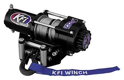 KFI Combo Kit - A2000 Winch Winch Mount - fits 2007-2013 TRX420 TE & TRX420 TM Rancher 420 2x4