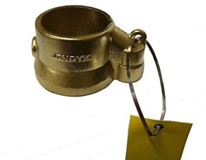 jendyk kplmk5hd-kd sahara gold heavy duty king pin lock (keyed differently), 1 pack