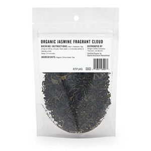 Allegro Tea, Organic Jasmine Fragrant Cloud, Loose Leaf Tea, 0.75 oz