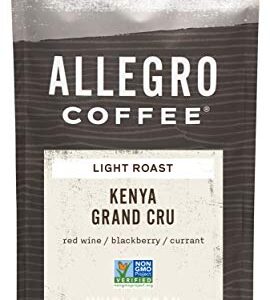 Allegro Coffee Kenya Grand Cru Whole Bean Coffee, 12 oz