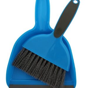 Cage Cleaner for Guinea Pigs, Cats, Hedgehogs, Hamsters, Chinchillas, Rabbits, Reptiles, and Other Small Animals - Cleaning Tool Set for Animal Waste - Mini Dustpan and Brush Set (1 Pack)