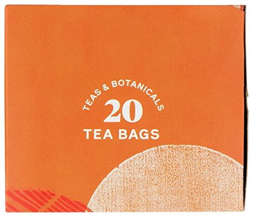 Allegro Tea, Organic Ginger Peach Black Tea Bags, 20 ct