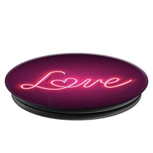 PopSockets: Collapsible Grip and Stand for Phones and Tablets - Love Sign