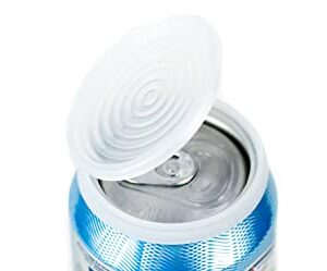 24-Pack, Clear Color, Soda or Beverage Can Lid, Cover or Protector