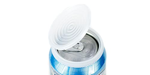 24-Pack, Clear Color, Soda or Beverage Can Lid, Cover or Protector