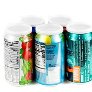 24-Pack, Clear Color, Soda or Beverage Can Lid, Cover or Protector