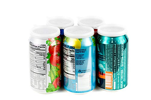 24-Pack, Clear Color, Soda or Beverage Can Lid, Cover or Protector