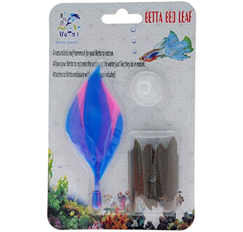 LingSY Betta Bed Leaf Hammock, Betta Fish Bed