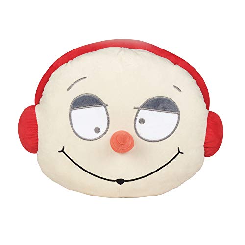 Department 56 Snowpinions Snowman Pillow, 12.5", White