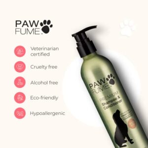 Pawfume Hypoallergenic Best Dog Shampoos & Conditioners – Probiotic Pet Shampoo for Smelly Dogs ,Puppies (Show Dog)