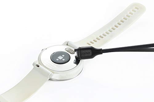 JIUJOJA 2Pack 3.93ft Length Charging Cable for Garmin Fenix 5/6/7,Fenix 7 7S 7X Pro Sapphire,Forerunner 935 945 45 45S 245,Approach S10 S40 S60 X10,venu,Vivoactive 3 4 4S,Vivomove 3 3S Smart Watch