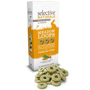 Supreme Petfoods Selective Naturals Meadow Loops For Rabbits 2.8Oz (Pack Of Four)