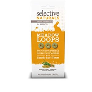 Supreme Petfoods Selective Naturals Meadow Loops For Rabbits 2.8Oz (Pack Of Four)