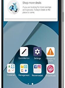 LG Q6-32 GB - Unlocked (AT&T/T-Mobile) - Platinum - Prime Exclusive