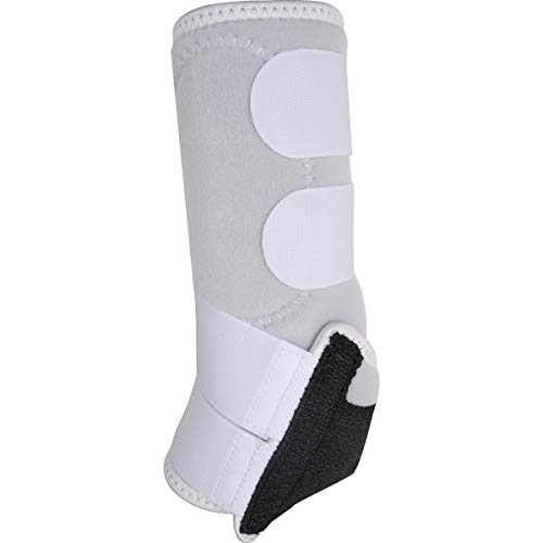 Classic Equine Legacy2 Hind Support Boots, White, Large