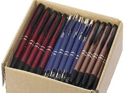 5lb Box Of Assorted Misprint Ink Pens Bulk Ballpoint Pens Retractable Metal Lot Wholesale