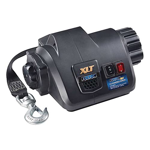 Fulton 500620 XLT Powered Winch with Wireless Remote - 7,000 lbs. Capacity