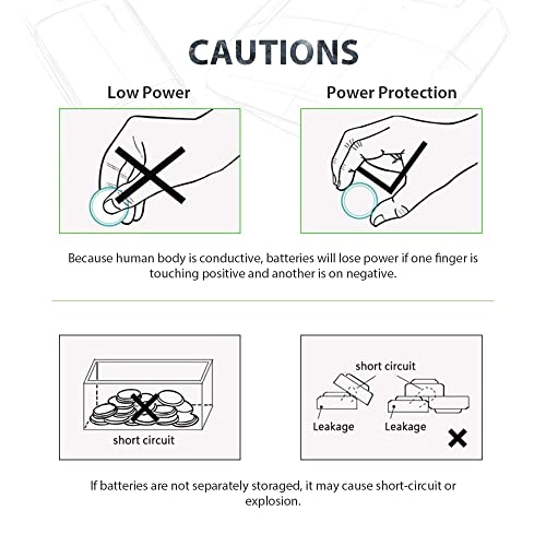 LiCB 20 Pack SR626SW 377 626 Watch Battery 1.5V Button Cell Batteries