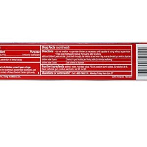 Close-Up Anticavity Fluoride Toothpaste Gel Cinnamon - 6 oz, Pack of 6