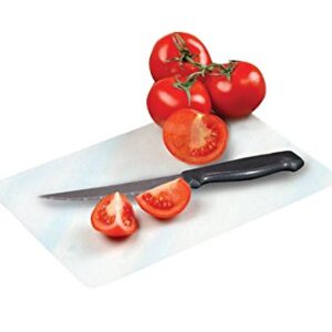 Arrow Plastic Flexible Cutting Mats - White Cutting Board, 10 Pack - Made in the USA, BPA Free - Ideal for Cutting and Chopping - Measures 15 x 12 Inches