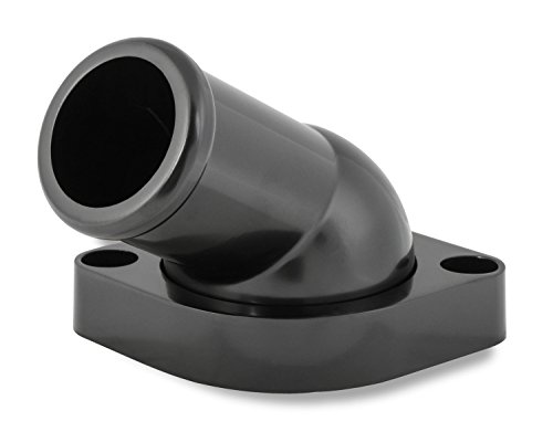 Mr Gasket 2670BK Water Neck Swivel 30 Degree Angle Black Finish Incl. Mounting Bolts/Gaskets Water Neck