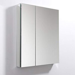 Fresca 30" Wide x 36" Tall Bathroom Medicine Cabinet w/Mirrors