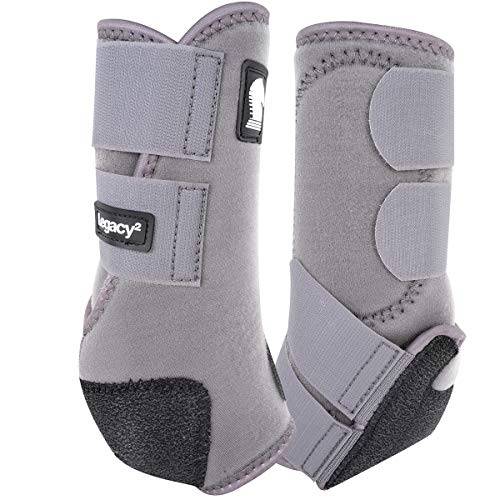 Legacy2 Front Protective Boots 2 pack S Steelgrey