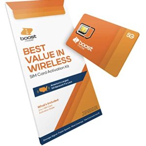 Boost Mobile - Bring Your Own Phone - 3-in-1 SIM Card Activation Kit