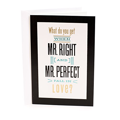 Hallmark Wedding Card for Two Grooms (Perfectly Right)