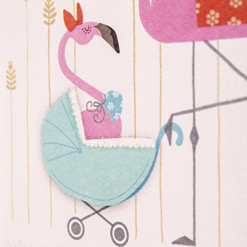 Hallmark Baby Shower Card (Flamingo) (399RZB1034)
