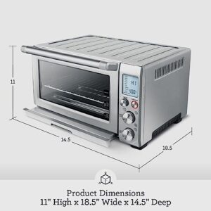 Breville Smart Oven Pro Toaster Oven, Black Sesame, BOV845BKS