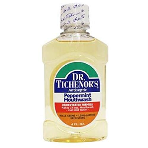 Product Of Dr.Tichenors, Peppermint Mouthwash, 4 Ounce, Count 1 - Toothache & Mouth Remedy