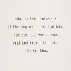 Hallmark Our Anniversary Card celebrating us Love), celebrating us (499RZB1025)