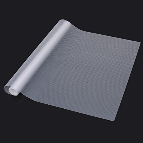 Sulimy Refrigerator Pad Shelf Liners Can Be Cut Refrigerator Mats Cupboard Pad Non-Slip Multifunctional Pad Fridge Pads Cabinet Closet Drawer Table Placemats