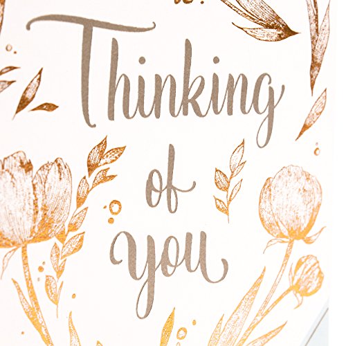 Hallmark Thinking of You Card (Brighten Your Day Flower Pattern)