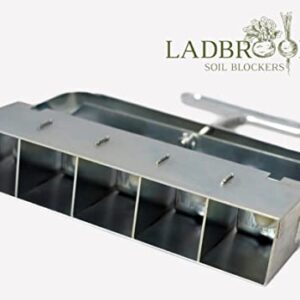 Ladbrooke Genuine Soil Block Maker - Mini 5 Hand Held, Made in England