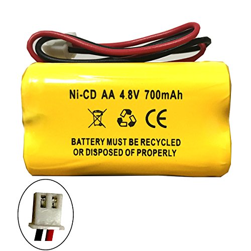 (20 Pack) 4.8v 700mah Emergency Light Exit Sign Ni-Cd Battery Replacement Lithonia BL93NC487 at-Lite BL93NC484 BL93NC485