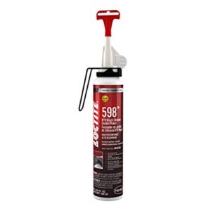 Loctite 598 RTV High Performance Silicone, Black, 190 ml -2093362