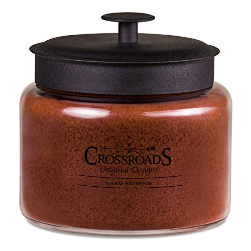 Crossroads Warm Brownie Scented 4-Wick Candle, 64 oz.