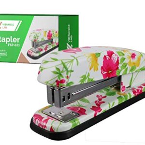 VIBRANZ-LAB Staplers Office Stapler Heavy Duty Stapler Cute Stapler Office Supplies for Desk Stapler Standard Pretty Accessory Commercial Business Decorative Full Desktop Office Hand Stapler Small