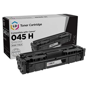 ld products compatible toner cartridge replacement for canon 045h 1246c001 high yield (black)