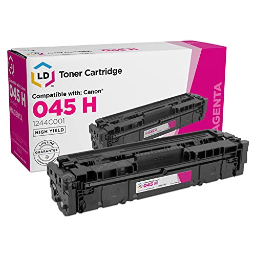 LD Products Compatible Toner Cartridge Replacement for Canon 045H 1244C001 High Yield (Magenta)