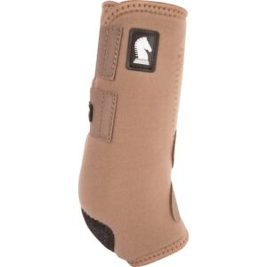 classic equine legacy2 hind support boots, caribou, medium