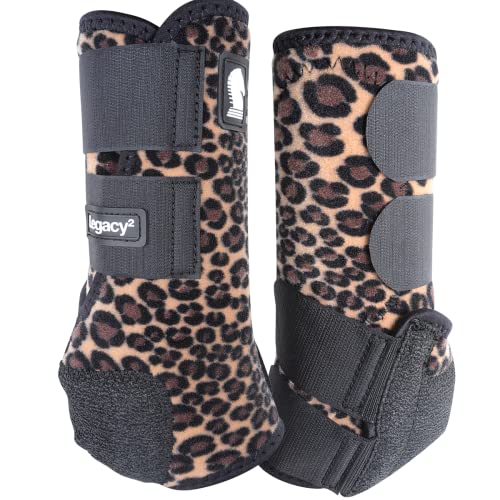 Classic Rope Company Legacy2 Front Protective Boots 2 Pack Cheetah L