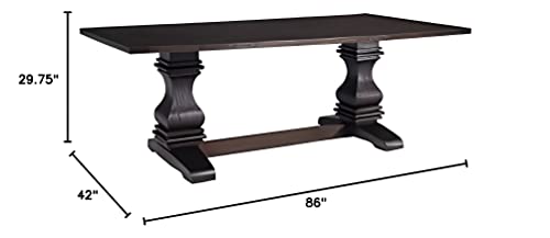 Coaster Furniture Dining Table Rustic Espresso 107411