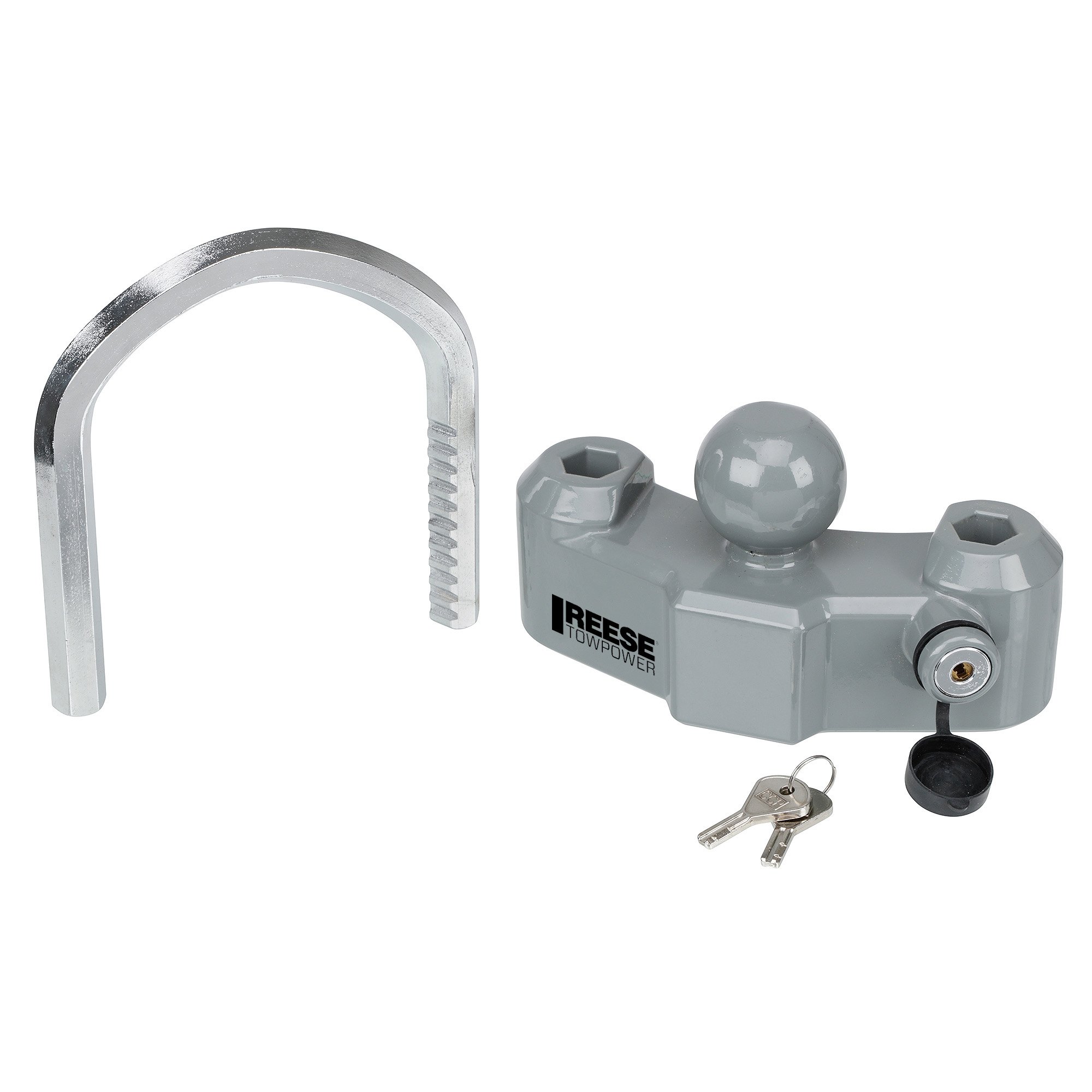 Reese Towpower 7088300 Heavy Duty Coupler Lock , Grey