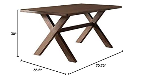 Coaster Furniture Alston Knotty Nutmeg Dining Table 106381