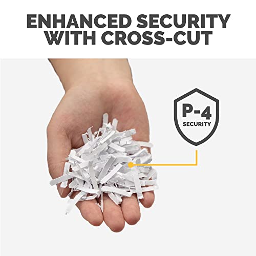 Fellowes AutoMax 550C Cross Cut, Auto Feed 2-in-1 Heavy Duty Commercial Paper Shredder with SilentShred (4963001)